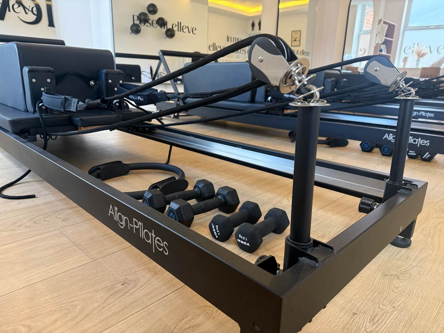 Elleve pilates detail shots