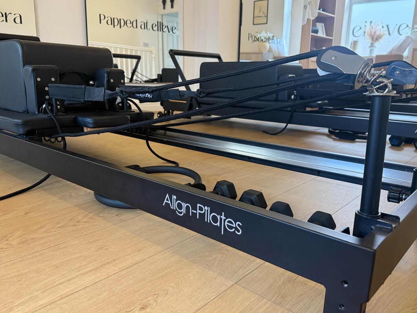 Elleve Pilates Studio Reformers